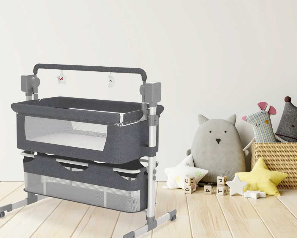 modern rocking bassinet